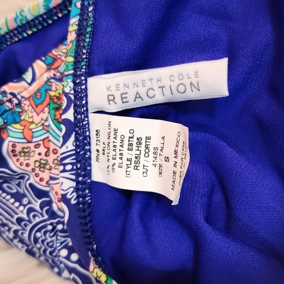 NWT Kenneth Cole Reaction Paisley Print Bikini Set, Size S - Picture 14 of 15